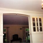Cabinets and Vaulted Arch